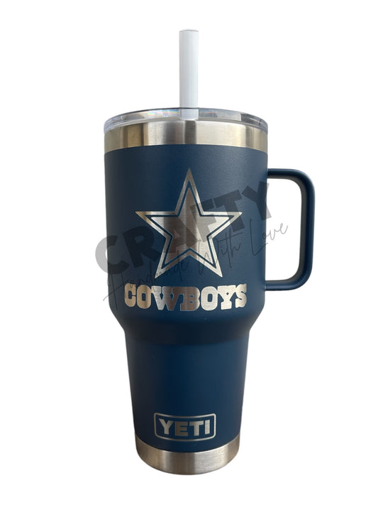 35 Oz. Dallas Cowboys Yeti Tumbler